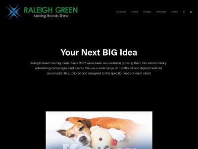 raleighgreeninc.com snapshot