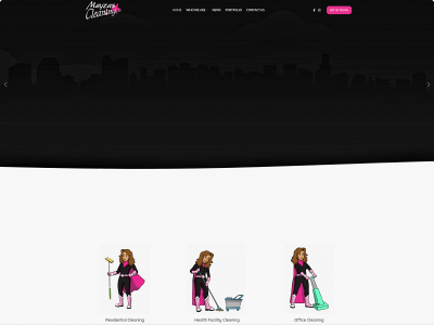 mayzascleaning.com snapshot