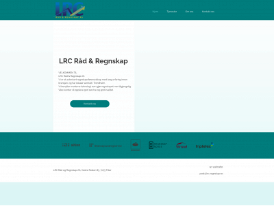 lrc-regnskap.no snapshot