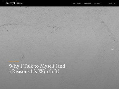 twentyfinesse.com snapshot