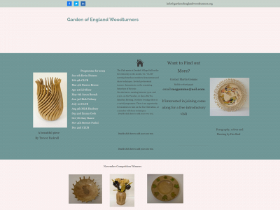 gardenofenglandwoodturners.org snapshot