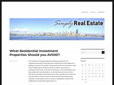 simply-realestate.com snapshot