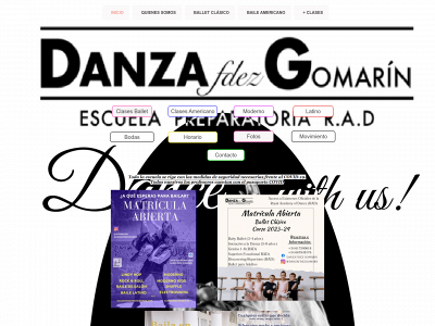 danzafdezgomarin.com snapshot