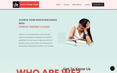 londontrainingcollege.com snapshot