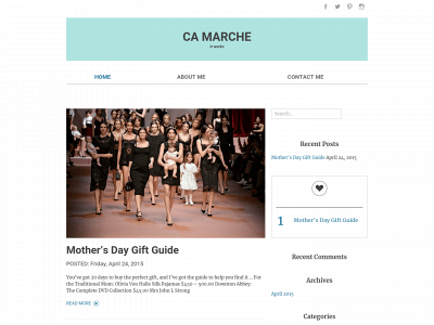 camarche-blog.com snapshot