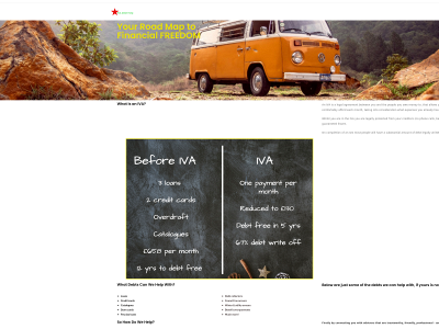 ivadebthelp.com snapshot