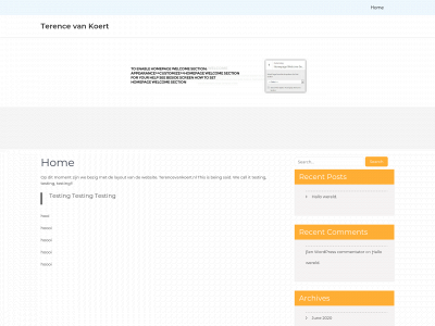 terencevankoert.nl snapshot