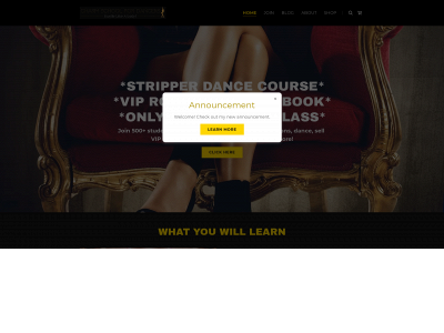 charmschoolfordancers.com snapshot