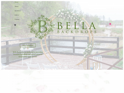bellabackdrops.com snapshot