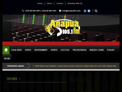 anapuafm.com snapshot