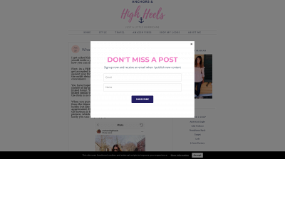 anchorsandhighheels.com snapshot