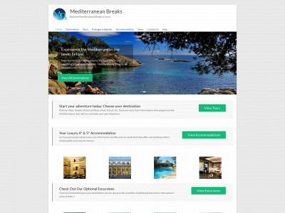 mediterraneanbreaks.com snapshot