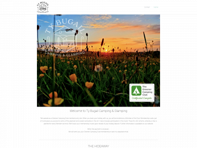 tybugailcampingandglamping.co.uk snapshot
