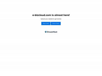 e-bizcloud.com snapshot