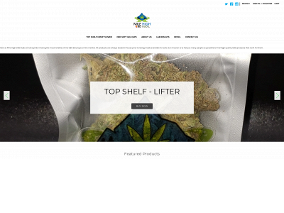 milehighcbdbuds.com snapshot