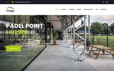 padelpointhulste.be snapshot