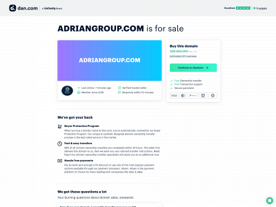 adriangroup.com snapshot