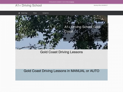 a1-driving-school.com snapshot