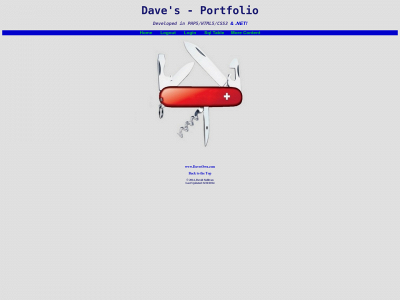 davesown.com snapshot