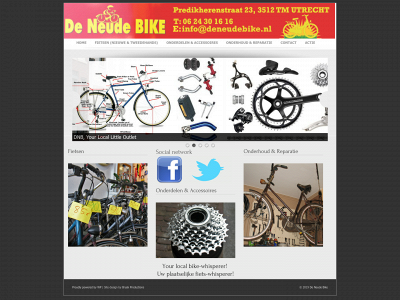 deneudebike.nl snapshot