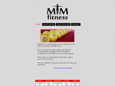 callaneticsmmfitness.com snapshot