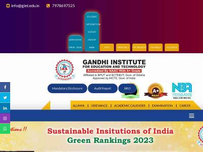 giet.edu.in snapshot