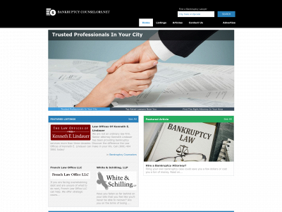 bankruptcycounselors.net snapshot