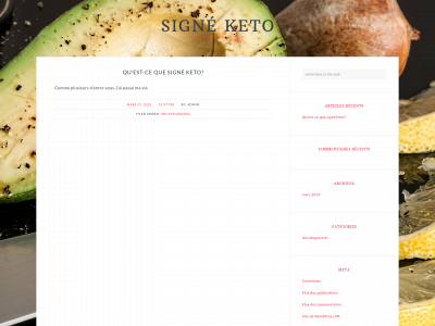 signeketo.com snapshot
