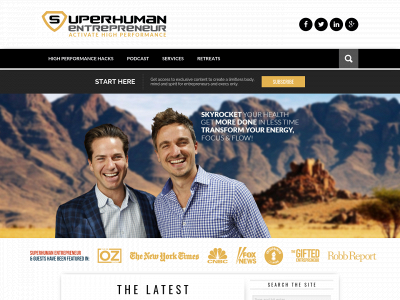 superhumanentrepreneur.com snapshot
