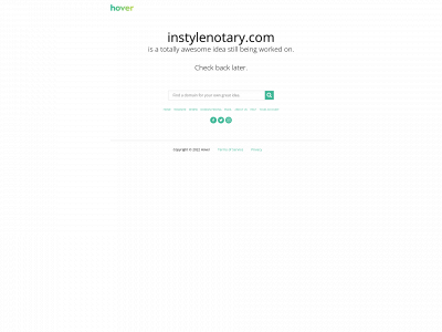instylenotary.com snapshot