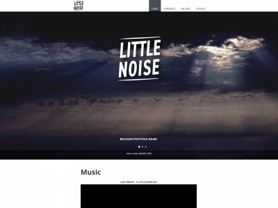 littlenoise.be snapshot