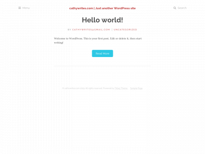 cathywrites.com snapshot