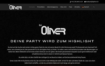 djoliver.ch snapshot