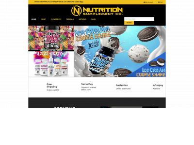nutritionsupplements.com.au snapshot