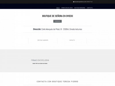 www.teresafierromoda.es snapshot