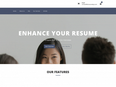 theresumedojo.com snapshot