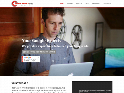 redcarpetweb.com snapshot