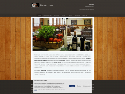 www.mesonluna.es snapshot