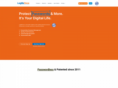logmeonce.com snapshot
