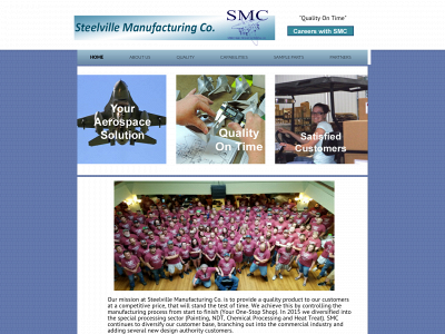 steelvillemfg.com snapshot