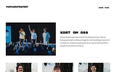 popcornteatret.no snapshot