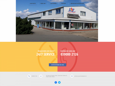 azheizung-sanitaer.de snapshot