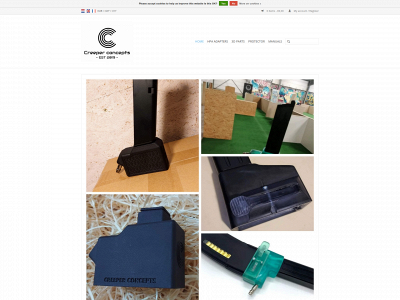 creeper-concepts.be snapshot