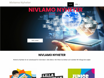 nivlamonyheter.tech snapshot