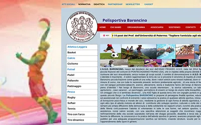 baroncinopolisportiva.it snapshot