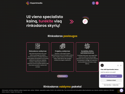 expertmedia.lt snapshot