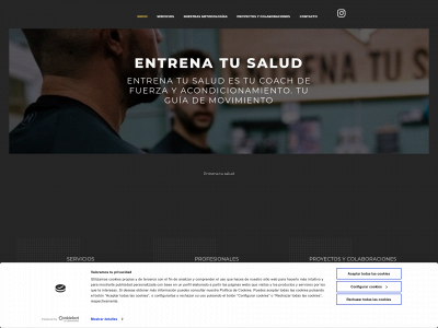 entrenatusaludbyvictorgonzalez.es snapshot