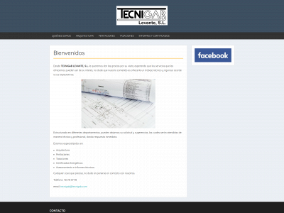 tecnigab.com snapshot