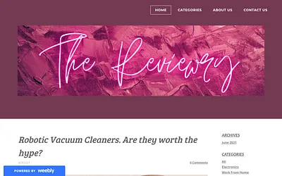thereviewry.weebly.com snapshot