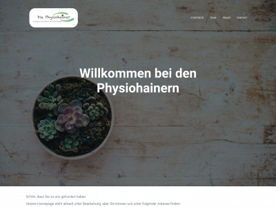 physiohainer.de snapshot